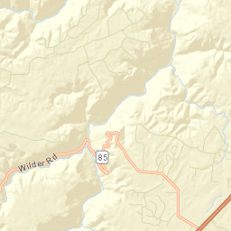 Sandy Tennessee Street Map