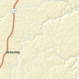 Grimsley Tennessee Street Map