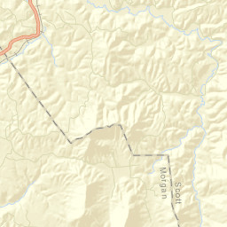 Glenmary Tennessee Street Map