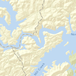 Mill Creek Tennessee Street Map