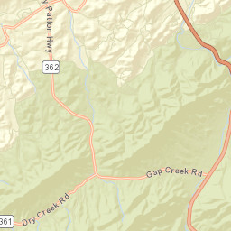 Valley Forge Tennessee Street Map