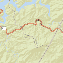 Poga Tennessee Street Map