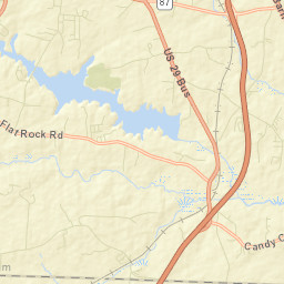 100-174 Water Works Road, Reidsville, NC Street Map