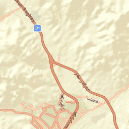 Saqqez Street Map