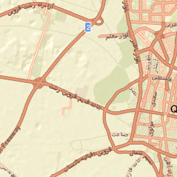Qazvin Street Map