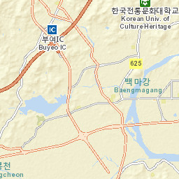 Buyeo-gun Street Map