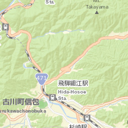 Hida Street Map