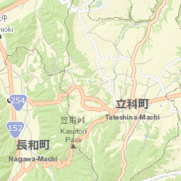 Tateshina Street Map
