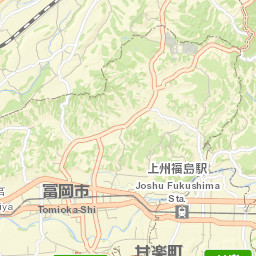 Tomioka Street Map