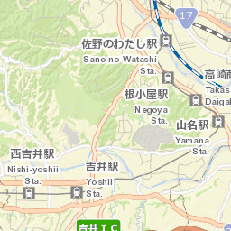 Yoshii Street Map