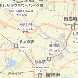 Tatebayashi Street Map