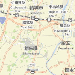 Yūki-shi Street Map