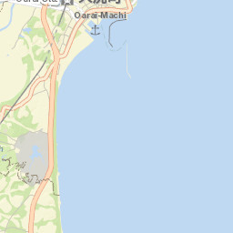 Ōarai Street Map