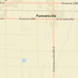 Rector California Street Map