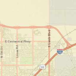 Nellis Air Force Base Street Map