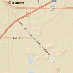 20001-20029 North Lake Road, Claremore Street Map
