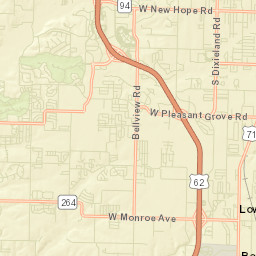 301-499 Jones Road Lowell AR Street Map