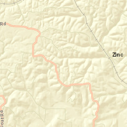 Zinc Arkansas Street Map