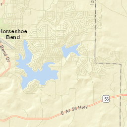 Day Arkansas Street Map