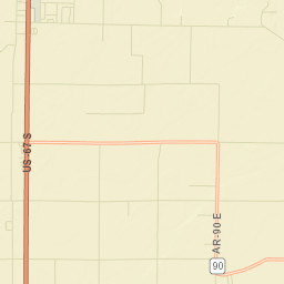 Manson Arkansas Street Map