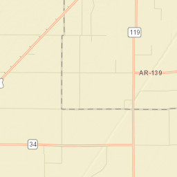 Fritz Arkansas Street Map