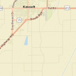 480-654 Homecrest Street, Kennett, MO Street Map