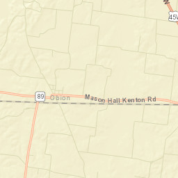 Mason Hall Tennessee Street Map