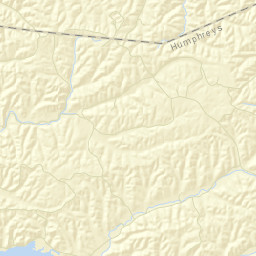 Halls Creek Tennessee Street Map