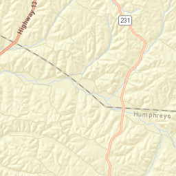 Silvertop Tennessee Street Map
