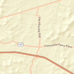 7035-7547 Bluebird Road, Watertown, TN Street Map