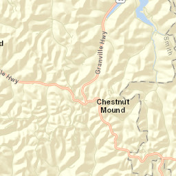 Chestnut Mound Tennessee Street Map