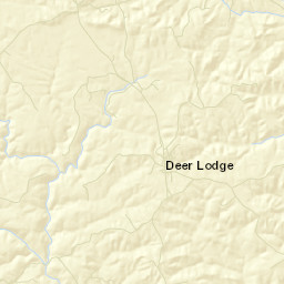 Lavender Tennessee Street Map