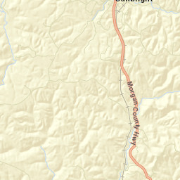 Sunbright Tennessee Street Map