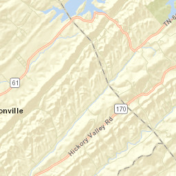 Stokes Mill Tennessee Street Map