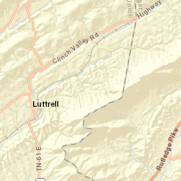 Lea Springs Tennessee Street Map