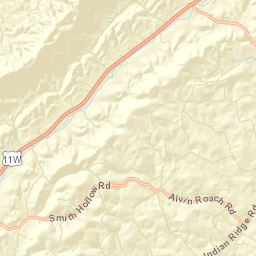 New Corinth Tennessee Street Map
