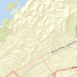 Westivew Woods Tennessee Street Map