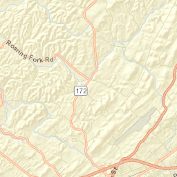 Wedgewood Hills Tennessee Street Map
