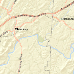 Rheatown Tennessee Street Map