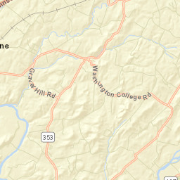 Washington College Tennessee Street Map