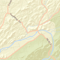 New Victory Tennessee Street Map