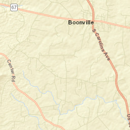 Boonville Street Map