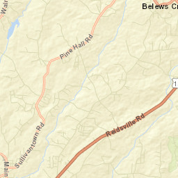 Walkertown Street Map