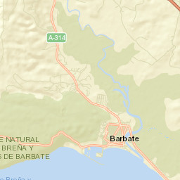 Barbate Street Map