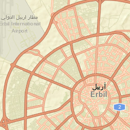 Arbil Street Map