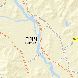 Gumi-si Street Map