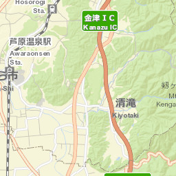 Awara-shi Street Map