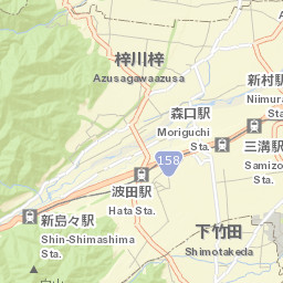 Matsumoto Shi Street Map