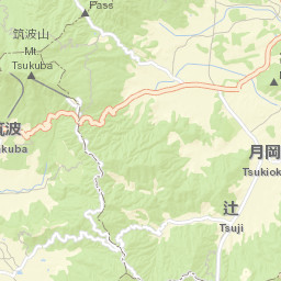 Tsukuba Street Map