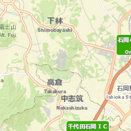 Ishioka Street Map